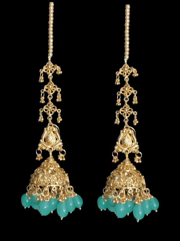 DER323 Sadhna jhumk earrings ( READY TO SHIP )