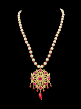 PS435 Ammara pendant  set in rubies ( READY TO SHIP )