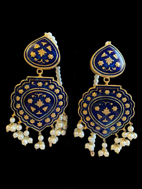 Arma meenakari earrings  (SHIPS IN 4 WEEKS )