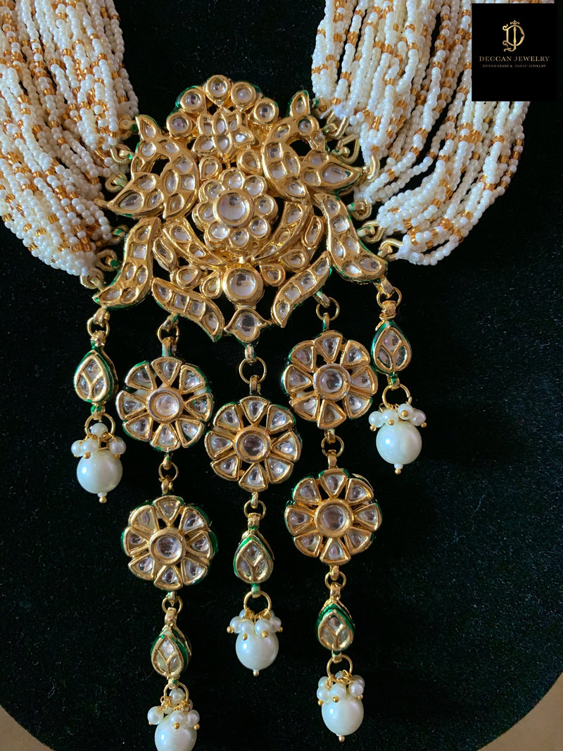 LN14 Shahreen long necklace ( READY TO SHIP ) – Deccan Jewelry