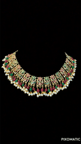 Raksha jadau necklace set ( SHIPS IN 4 WEEKS )