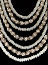 Bhanu silver plated fresh water pearl necklace (SHIPS IN 4 WEEKS  )