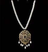 Neelam freshwater pearl   pendant set ( SHIPS IN 4 WEEKS )