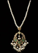 PS403 Madhuri pendant set in (green )(READY  TO SHIP )