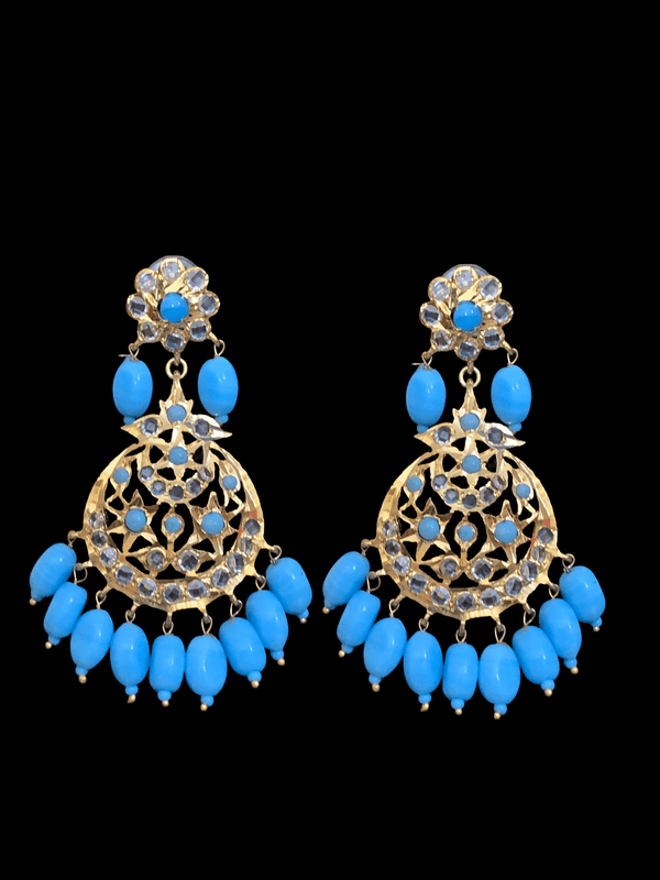 Laya feroza  earrings   (READY TO SHIP)