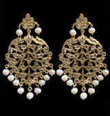 DER408 Aryana fresh water pearl gold plated earrings ( READY TO SHIP)