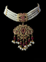 Filza ruby bridal set ( READY TO SHIP )