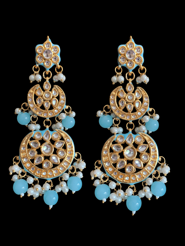 DER142 Irina turquoise earrings ( READY TO SHIP  )