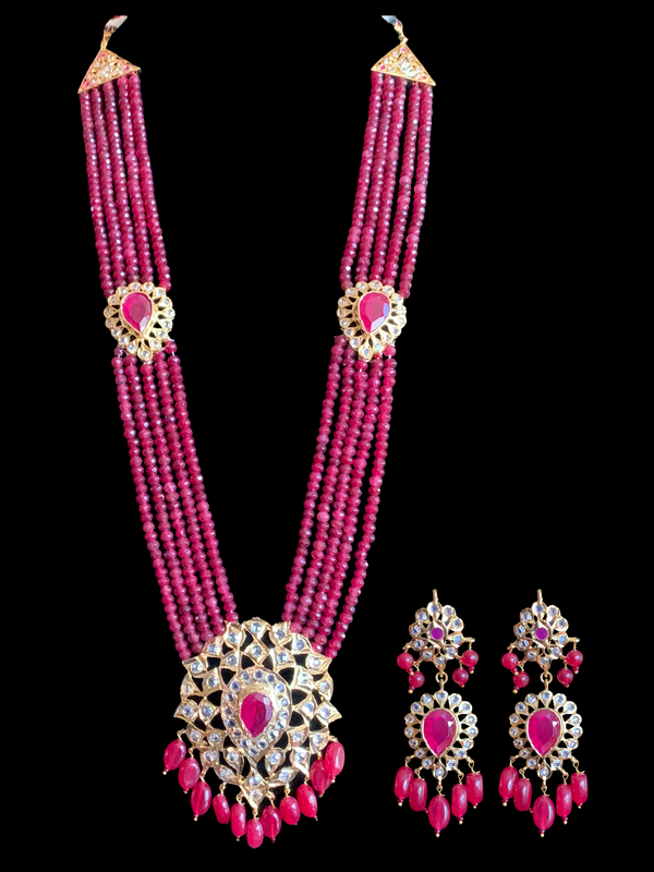 LN171 Rachel Rani haar /long necklace set , (READY TO SHIPS)