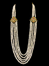 LN202 Deepa navratan fresh water pearl haar ( SHIPS IN 4 WEEKS  )