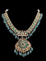 Amani emerald  necklace set (SHIPS IN 1 WEEK   )