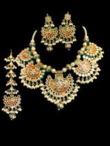 NS361 Pankhi kundan necklace ( READY TO SHIP )