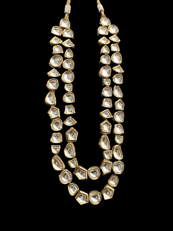 Nikita two layered kundan necklace (ships in 4 weeks  )