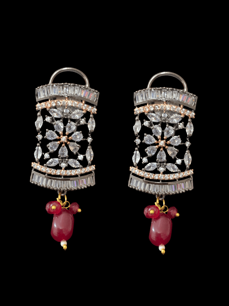 SEHBA necklace - ruby  ( READY TO SHIP )
