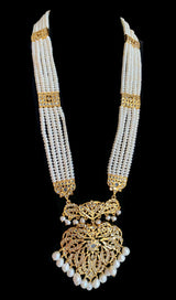 LN172 Namrata long Rani haar in fresh water pearls ( READY TO SHIP )