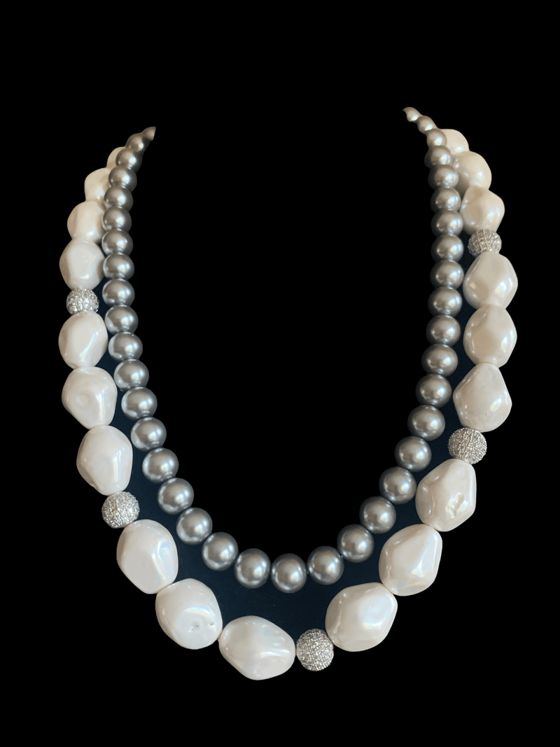 NS271 pearl necklace ( READY TO SHIP )