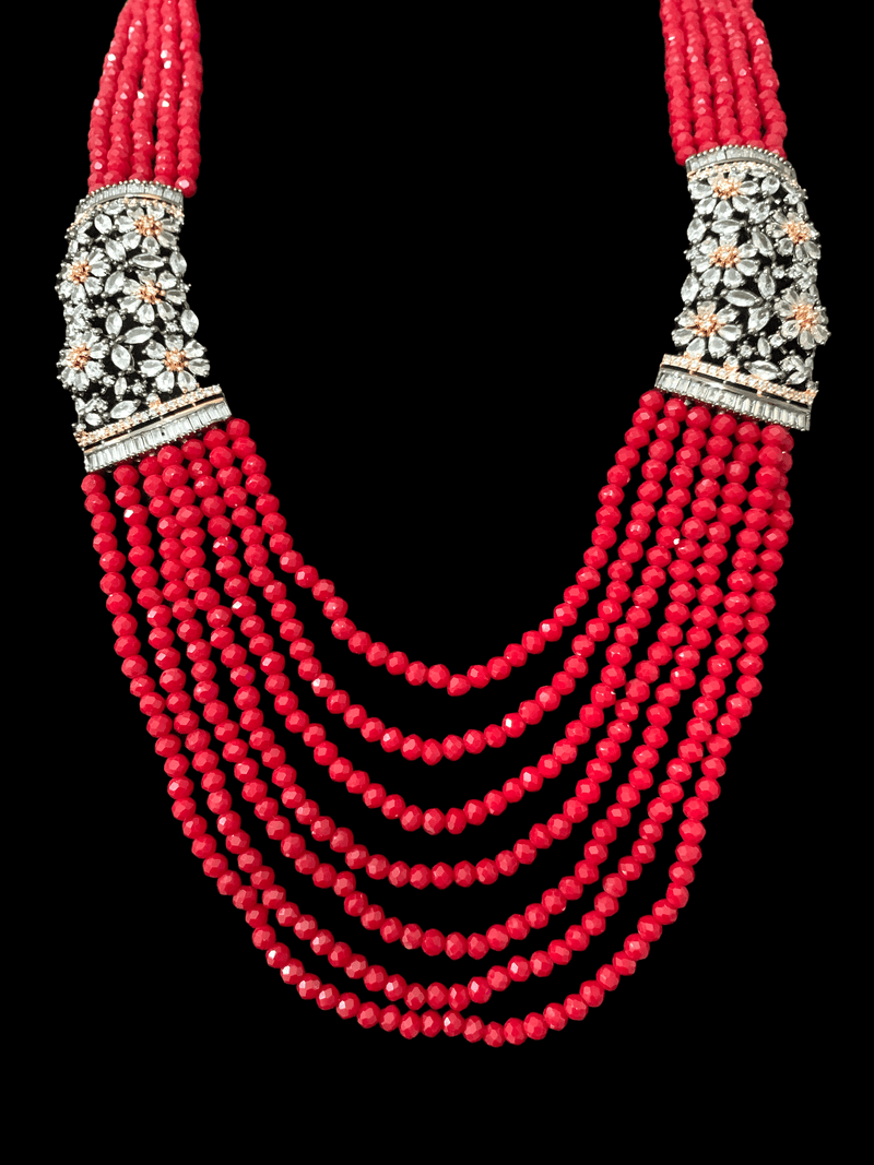 SEHBA necklace - red     ( READY TO SHIP )
