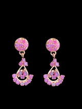 NEELAM -N04 , ruby gold plated necklace set ( READY TO SHIP)